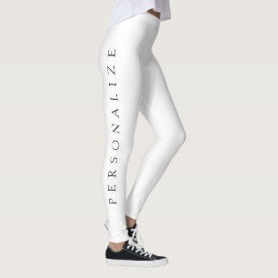 Legging Nome clássico (ou palavra)