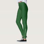Legging Nome de cor verde do Monster delicioso<br><div class="desc">Nome de cor verde do Monster delicioso</div>