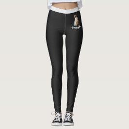 Legging Nome Personalizado Gatinho Siamês Fofinho Foto Cin