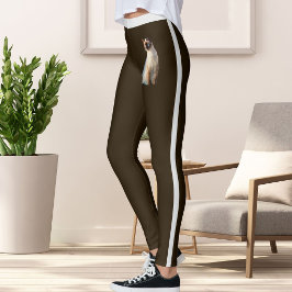 Legging Nome Personalizado Gatinho Siamês Fofinho Foto Pet