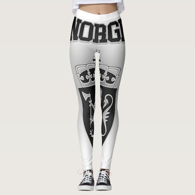 Legging Norge Casaco de Braços (Frente)