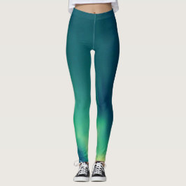 Legging Nortes Aurora Borealis Alaska Sky