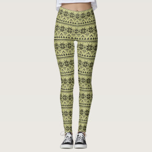Legging Norw nórdico do escandinavo do inverno dos