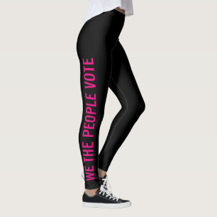 Legging Nós, as Pessoas, votamos na Modelo de resistência