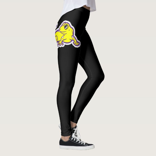 Legging Nossas pernas "Elvis" em roxo (Direita)