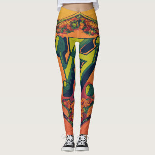 Legging Nostalgia futurística "Bandeja"