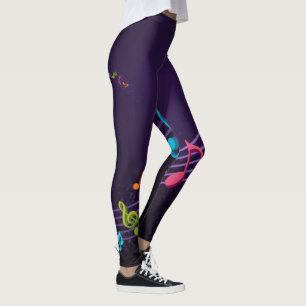 Legging Notas de Música