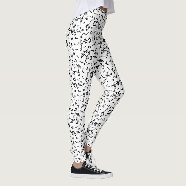 Legging Notas Musicais (Direita)