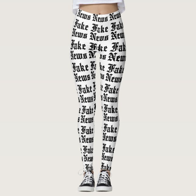 Legging Notícias falsas (Frente)
