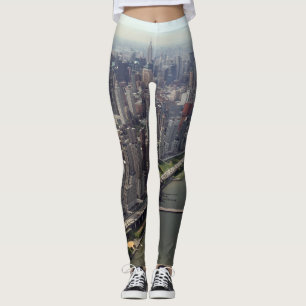 Legging Nova Iorque perto do rio
