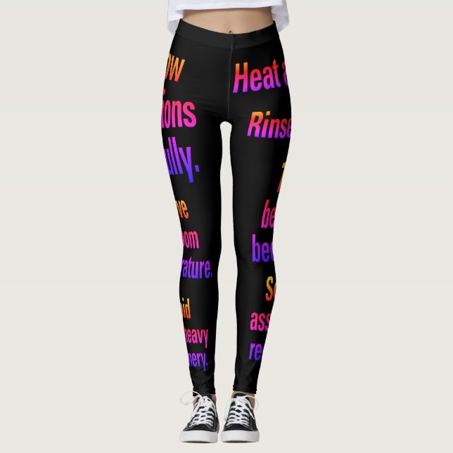 Legging Novas Direções Arco-Íris (Frente)