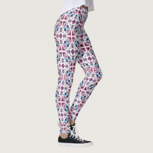 Legging Novo Padrão Bonito de Aniversário