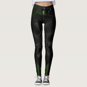 Legging Núcleo do computador - Arte técnica