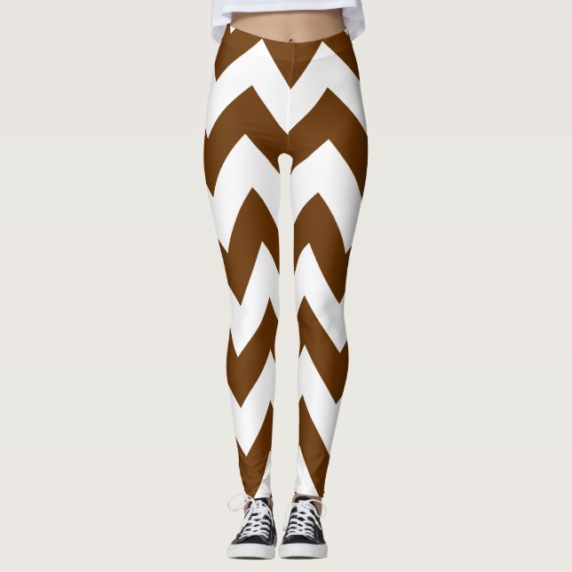 Legging Nutmeg Neutral Chevrons (Frente)