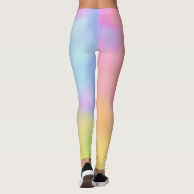 Legging nuvem arco-íris (Verso)
