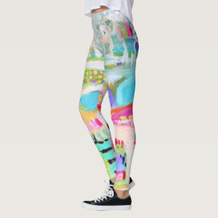 Legging Nuvens abstrato