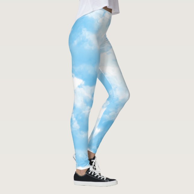Legging Nuvens de Céu Azul (Direita)