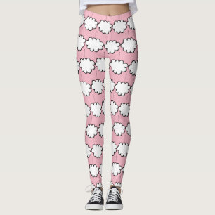 Legging Nuvens em Cordas