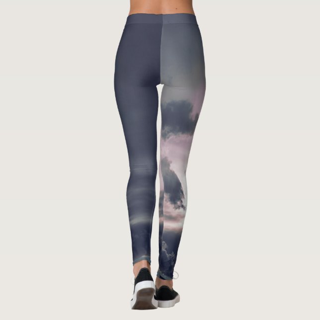 LEGGING NUVENS ESCURAS IMPRESSAS NAS CINZAS SUNSET (Verso)