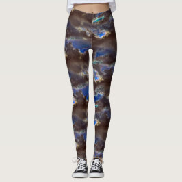 Legging Nuvens escuras muito rústicas com deslocamento dif