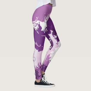 Legging Nuvens No Meu Café