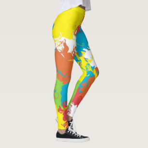 Legging Nuvens No Meu Café