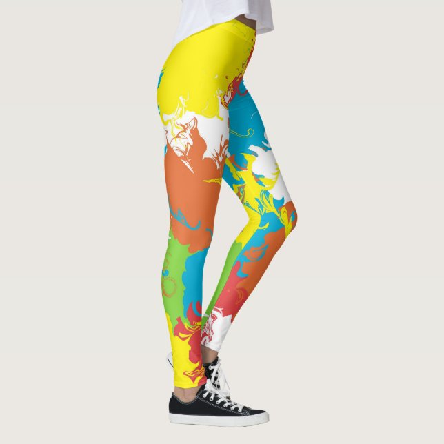 Legging Nuvens No Meu Café (Direita)