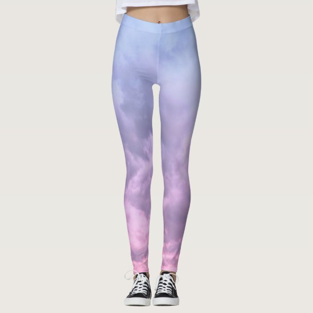 Legging Nuvens Sonhadoras 16 - Caribe Sunset (Frente)