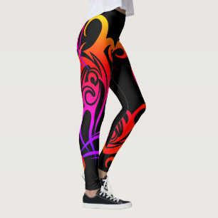 Legging O 53086B5 tribal do prazer de Fairlings