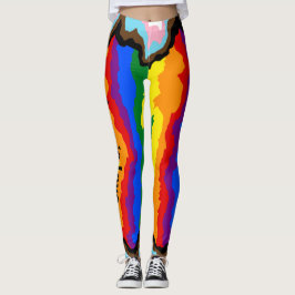 Legging O Amor do Orgulho Progressivo é o Amor