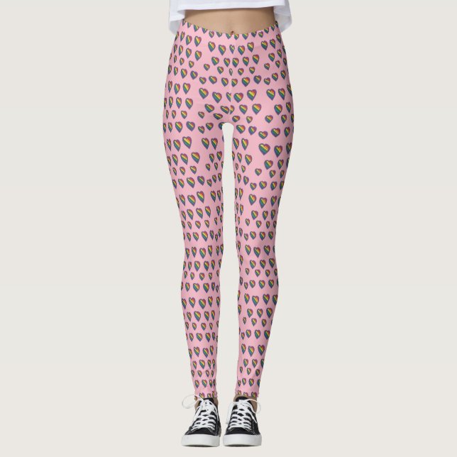 Legging O amor é caneleiras do amor (Frente)