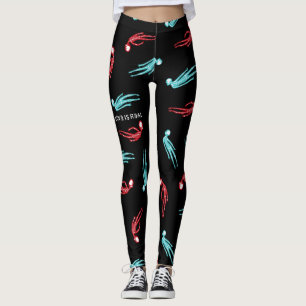 Legging O amor é esqueleto real