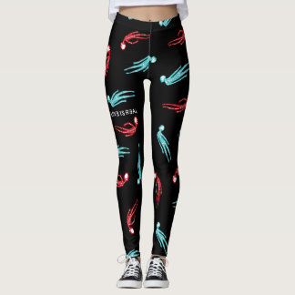 Legging O amor é esqueleto real
