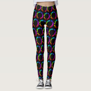 Legging O Amor Não Conhece Limites ao Círculo Arco-Íris LG