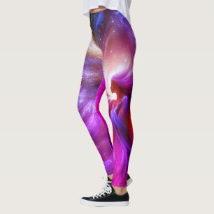 Legging O Ângulo Roxo em um Par de Moderno Personalizado