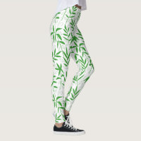 O bambu verde e branco deixa o padrão japonês