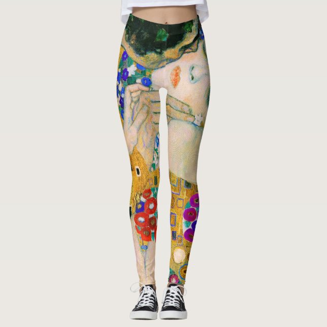 Legging O Beijo de Gustav Klimt (Frente)