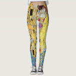 Legging O Beijo de Gustav Klimt, Vintage Art Nouveau<br><div class="desc">O Beijo (Der Kuss) (1907/08) de Gustav Klimt é provavelmente a sua obra mais famosa. Klimt iniciou o seu trabalho em 1907 e é o ponto alto do seu chamado "Período Ouro". O Beijo é uma vintage Era Vitoriana Simbiolismo belo amor pela arte e pintura romântica apresentando um casal romântico...</div>