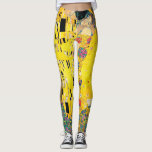 Legging O beijo por Gustavo Klimt<br><div class="desc">O beijo por Gustavo Klimt.
Visite por favor minha loja para um design mais interessante e uma mais escolha da cor.
=> zazzle.com/colorfulworld*</div>