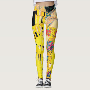 Legging O beijo por Gustavo Klimt