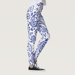 Legging O Blue Boho Chic Paisley de Hampton