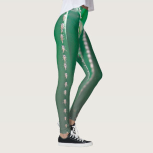 Legging O cacto verde deixa o pastel