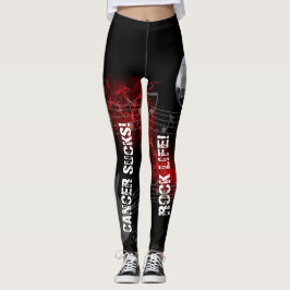 Legging O cancer de PWL suga caneleiras