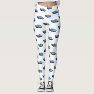 Legging O carro clássico do músculo de Camaro jejua