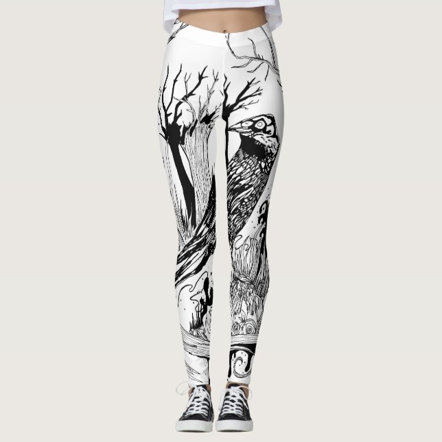 Legging O Corvo Negro (Frente)