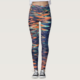 Legging O derramar de petróleo...