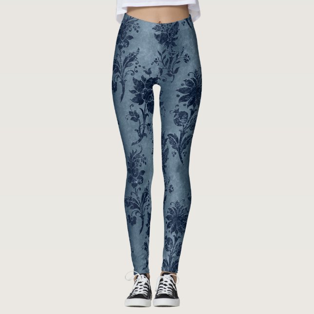 Legging O Design 9 da série Blue Velvet (Frente)