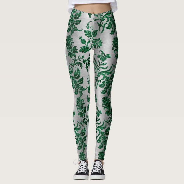Legging O Design da série Green Velvet 5 (Frente)