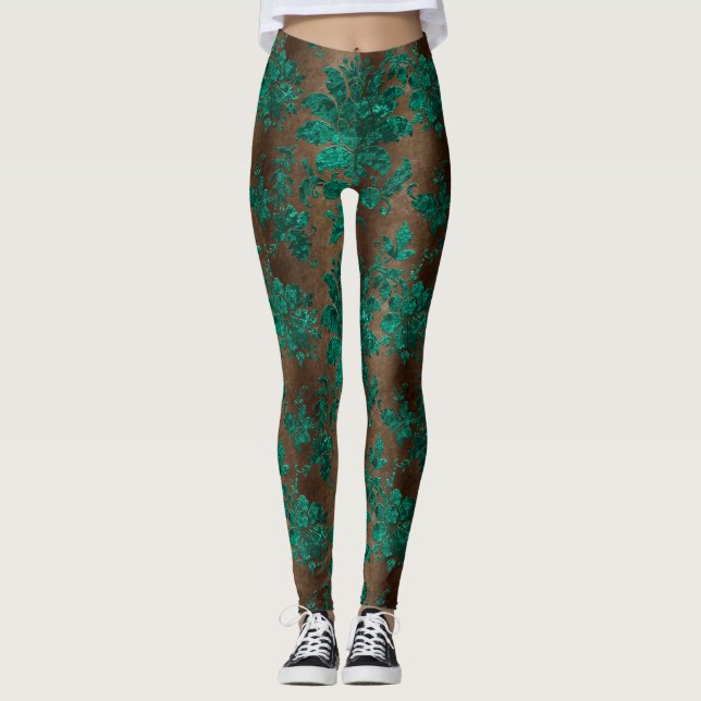 Legging O Design da série Teal Velvet 3 (Frente)