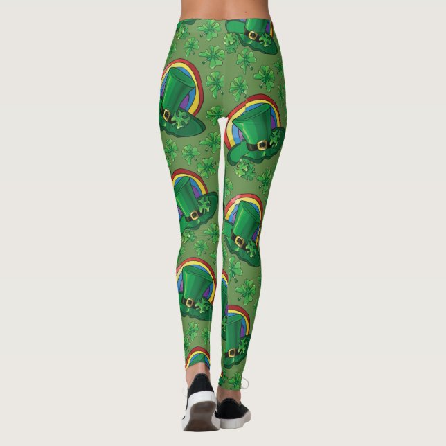 Legging O dia de St Patrick (Verso)